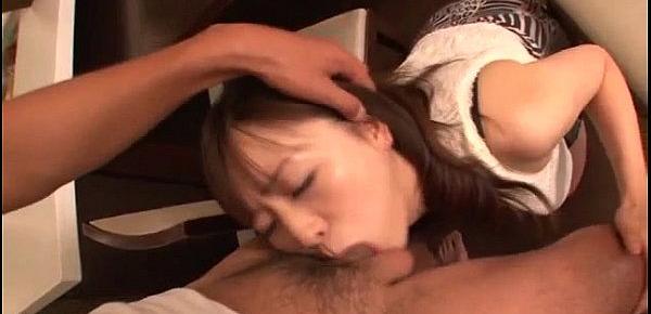  Cum in mouth for cock sucking Nozomi Hazuki